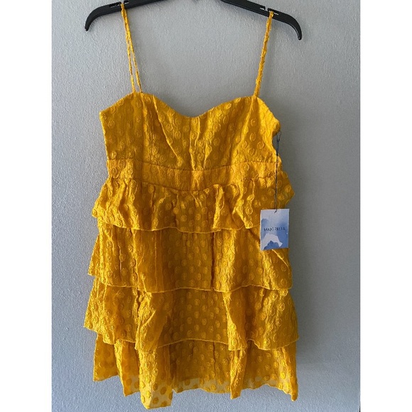 NWT Majorelle Tiered Ruffle Mini Dress - Picture 5 of 8